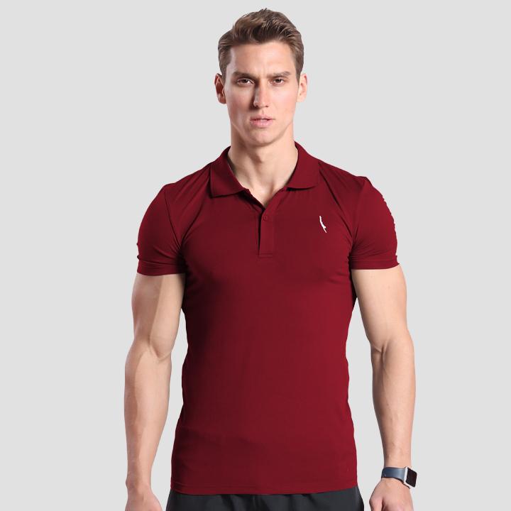 Seeker Polo Maroon