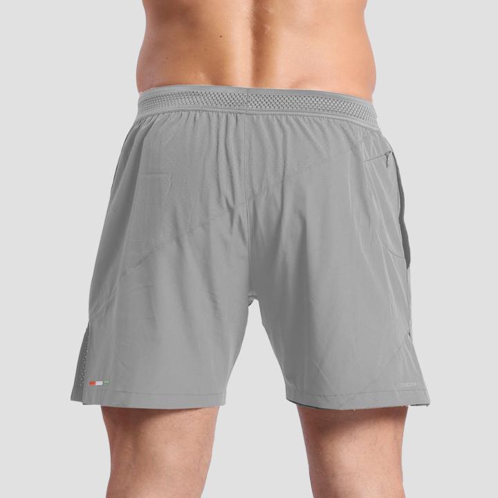 Brace Shorts Light Grey