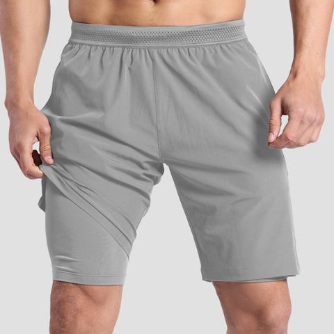 Brace Shorts Grey