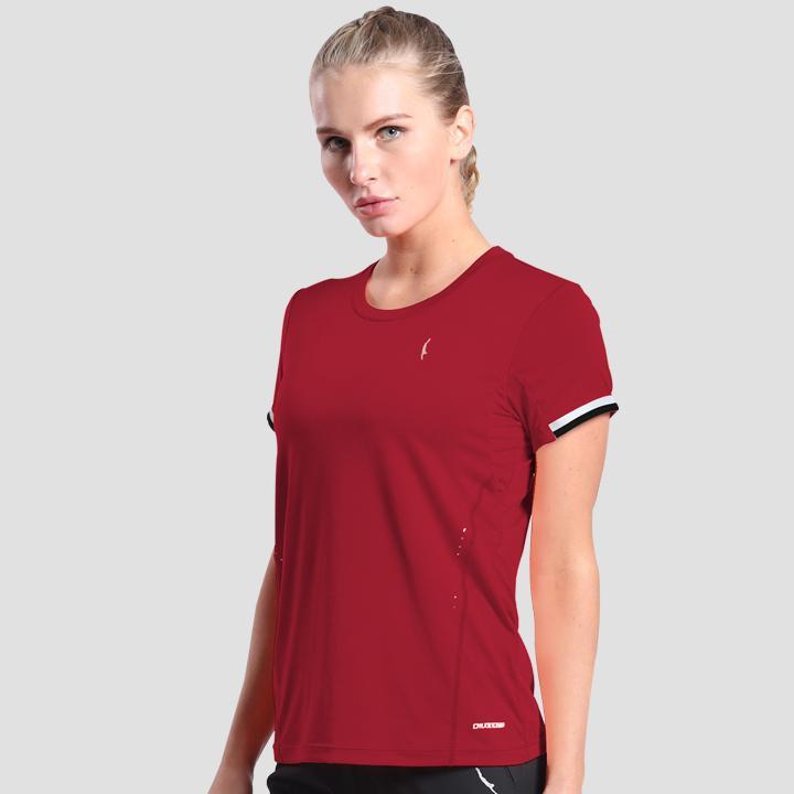 Luminate Tee Maroon