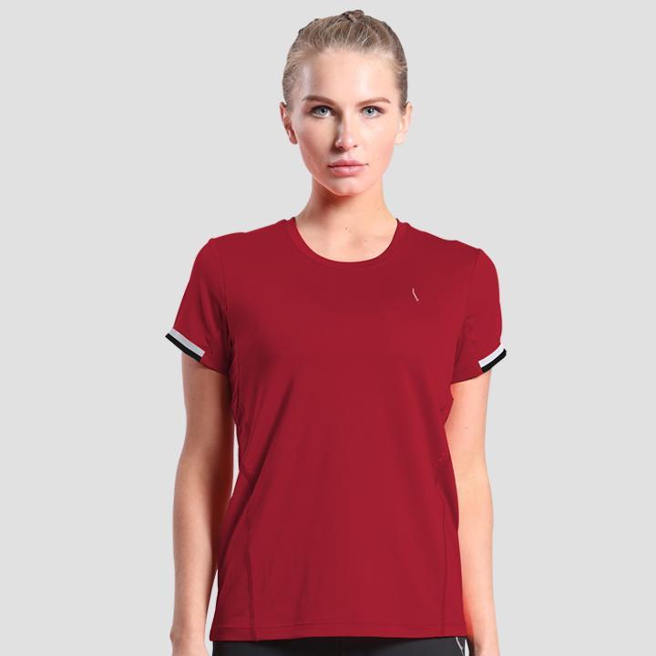 Luminate Tee Maroon