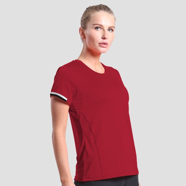 Luminate Tee Maroon