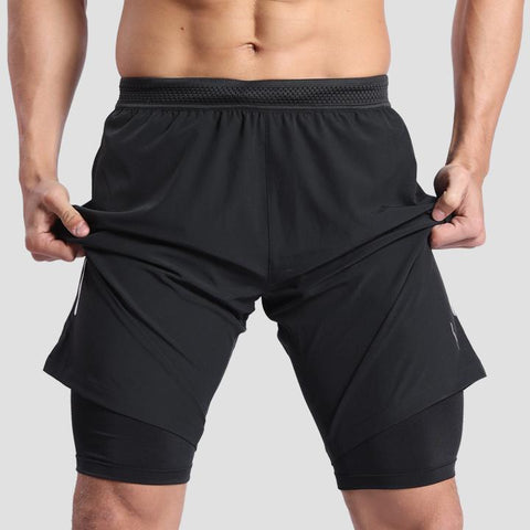 Brace Shorts Grey
