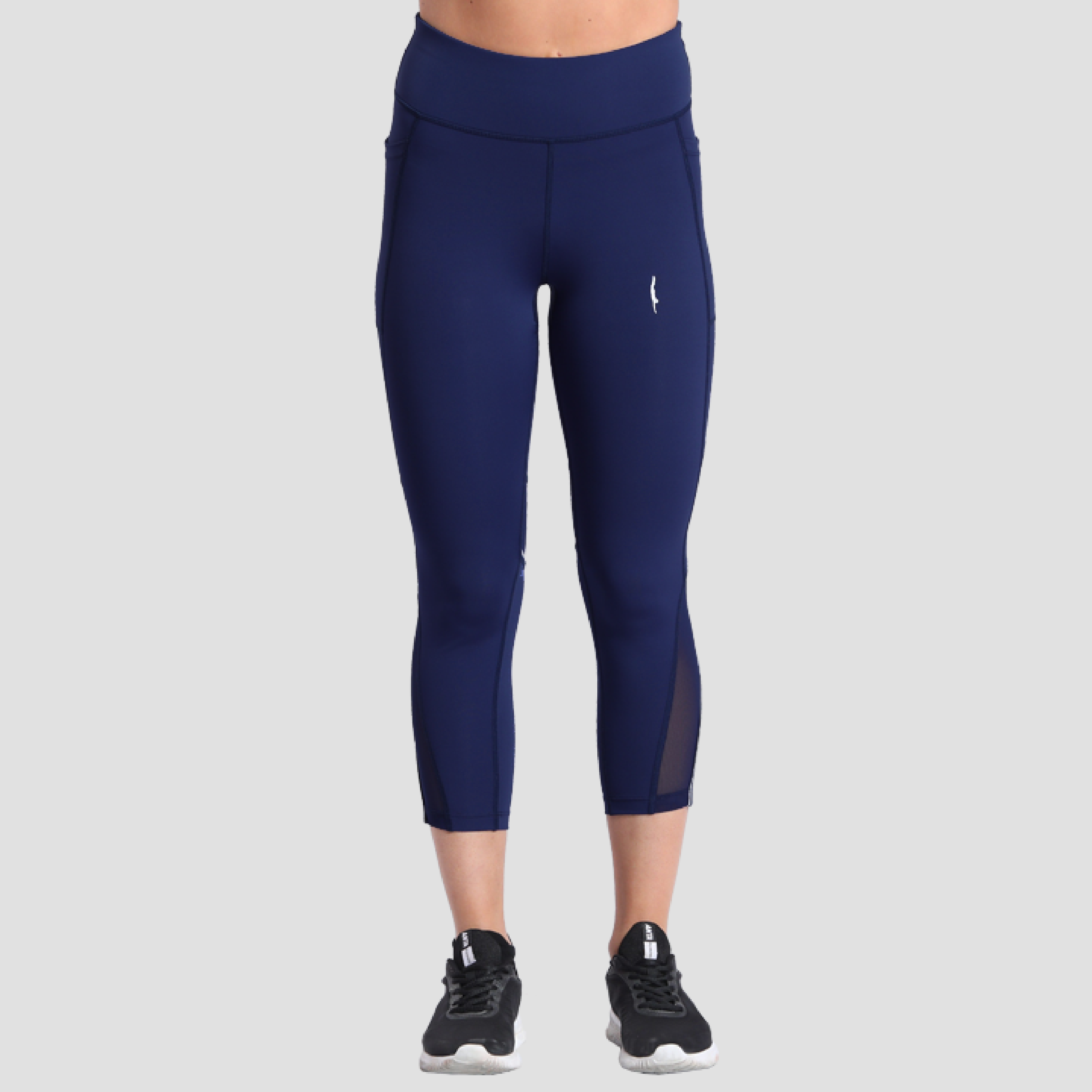 Define Crops Dark Navy