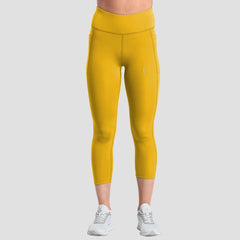 Ace Capris Mustard